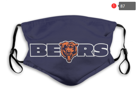 NFL Chicago Bears #9 Dust mask with filter